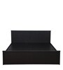 Kireina Queen Size Bed in Brown Finish with Box Storage