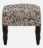 Kirit Fabric Seating Stool In Multicolor
