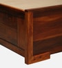 Kirtorf Sheesham Wood King Size Bed In Honey Oak Finish With Box Storage