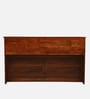 Kirtorf Sheesham Wood King Size Bed In Honey Oak Finish With Box Storage