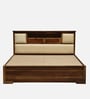 Kirtorf Sheesham Wood King Size Bed In Provincial Teak Finish With Box Storage