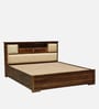 Kirtorf Sheesham Wood King Size Bed In Provincial Teak Finish With Box Storage