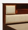 Kirtorf Sheesham Wood Queen Size Bed In Honey Oak Finish With Box Storage