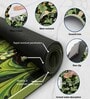 Green Floral Design Kitchen Floor Runner and Mat Combo Pack of 2