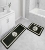 White Birds Design Kitchen Floor Runner and Mat Combo Pack of 2