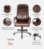 Kite Leatherette Executive Chair in Brown Colour