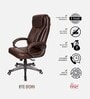 Kite Leatherette Executive Chair in Brown Colour