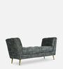 Kitson Velvet Recamier in Textured Grey Colour