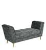Kitson Velvet Recamier in Textured Grey Colour