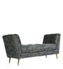 Kitson Velvet Recamier in Textured Grey Colour