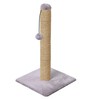 Kitten Scratching Post In Grey Colour
