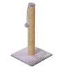 Kitten Scratching Post In Grey Colour