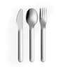 Kitty Pink Stainless Steel (Set of 4) Pocket Knife & Fork Set