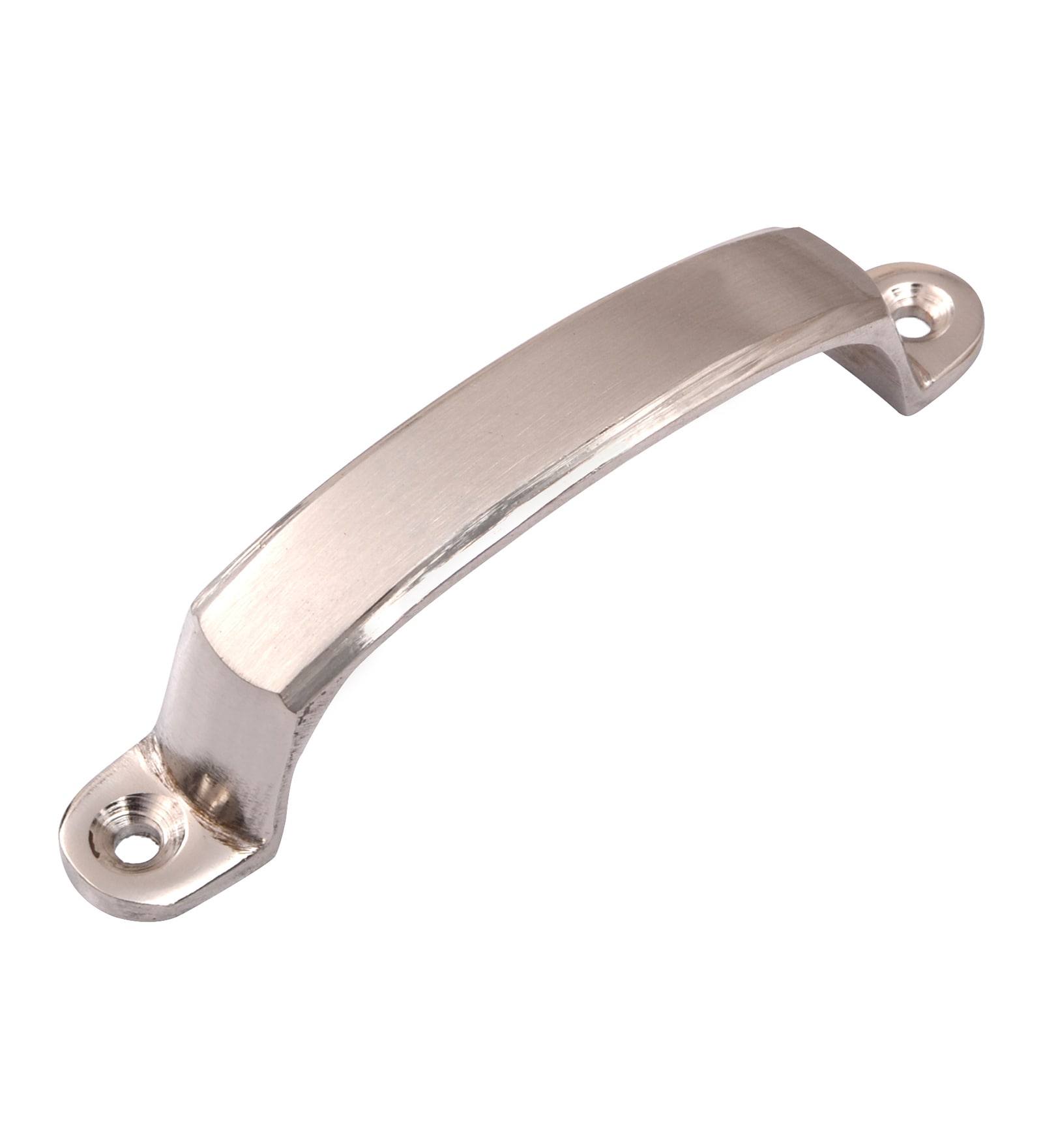 Klaxon KBM2 Brass 1 x 1 x 4 Inch Door Handle Set of 2