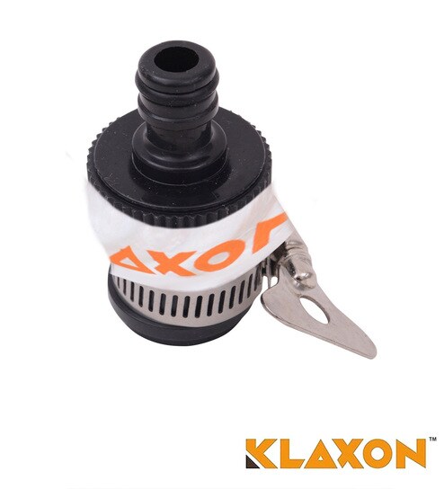 Buy Klaxon Black Garden Water Hose Tap Connectors Universal
