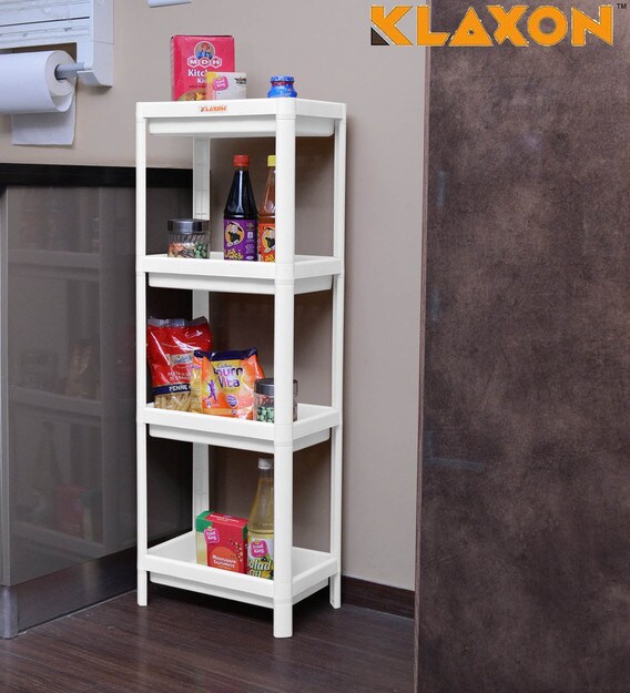 Buy Plastic MultiFunctional Kitchen Stand with 4 Racks 14 X 9 inches