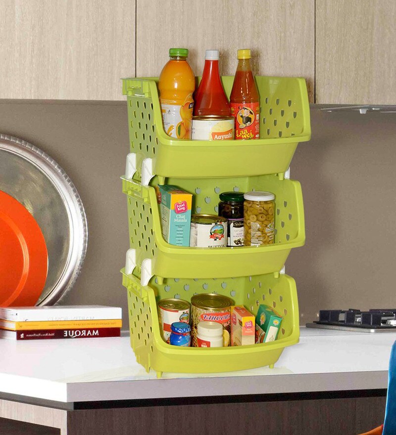 kitchen rack in plastic