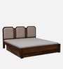 Klarup Sheesham Queen Size Bed In Scratch Resistant Provincial Teak Finish With Drawer Storage