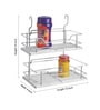 Stainless Steel Hanging Storage Rack for Kitchen