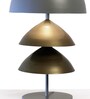 Klint Ray Iron Golden Finish Table Lamp with Iron Grey Shade