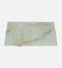 Klyx Glass Top Coffee Table In White Colour