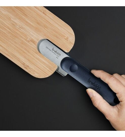 Knife with Bamboo Handle (Black)