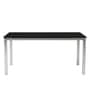 Knight 6 Seater Dining Table in Black Colour