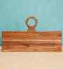 Knivio Acacia Wood Chopping Board with Center Handle
