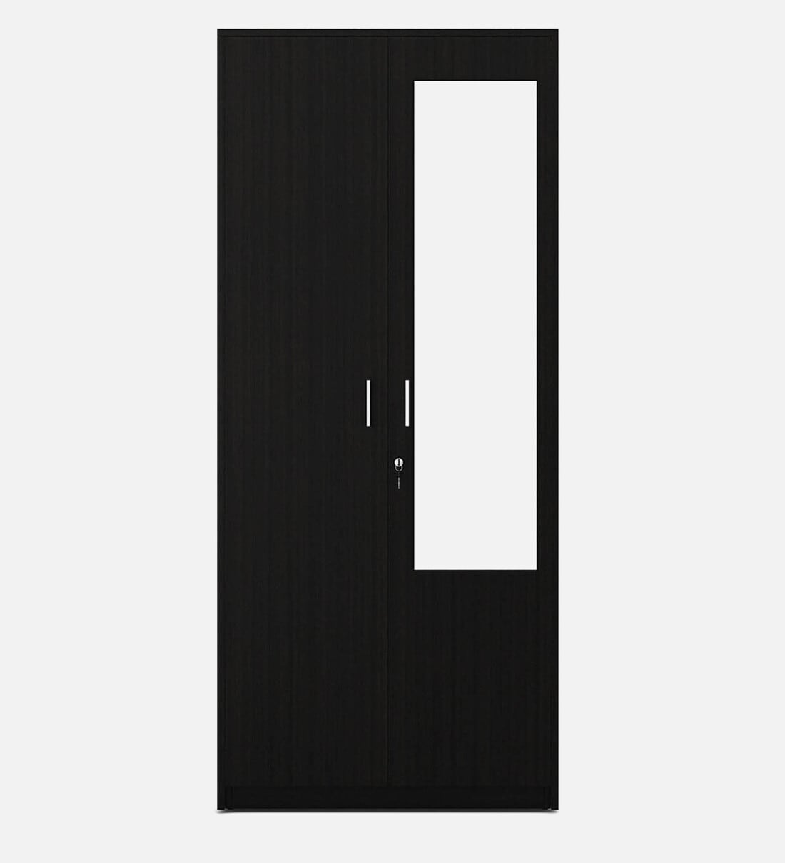 Buy Kosmo Apex 2 Door Wardrobe In Natural Wenge Finish With Mirror