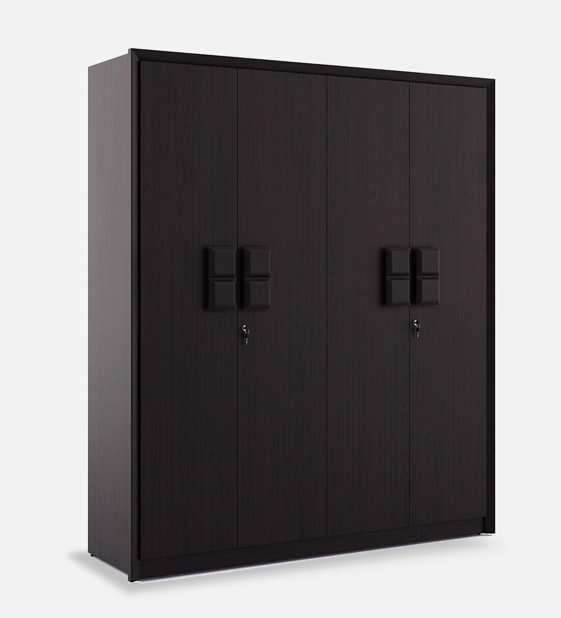Buy Kosmo Choco 4 Door Wardrobe in Vermont Finish Online 4 Door