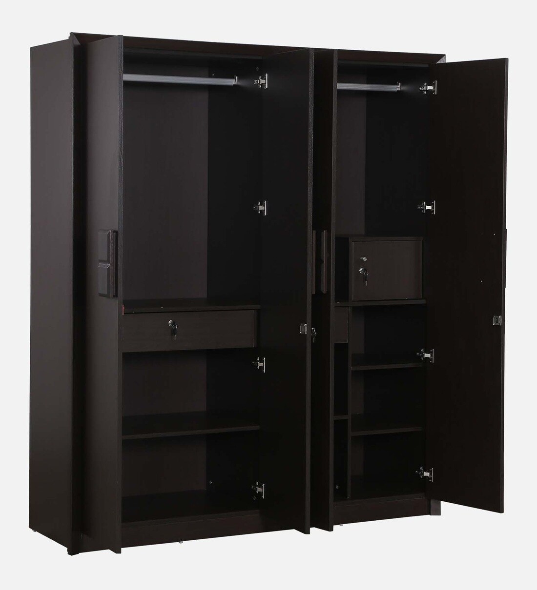 Choco closet◎　1120 Buy Kosmo Choco 4 Door Wardrobe In Vermont Finish With