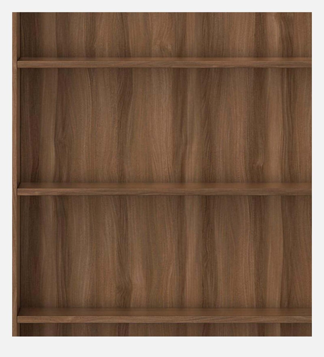 Buy Kosmo Willam Bookshelf In Walnut Bronze Finish with 5 Tier at