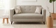 Kosmo  Carlos 2 Seater Sofa In Beige Color