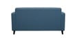 Kosmo  Carlos 2 Seater Sofa In Blue Color