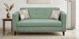 Kosmo  Carlos 2 Seater Sofa In Green Color