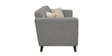 Kosmo  Carlos 2 Seater Sofa In Grey Color