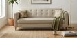 Kosmo Carlos 3 Seater Sofa In Beige Color Kosmo Carlos 3 Seater Sofa In Beige Color