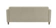 Kosmo Carlos 3 Seater Sofa In Beige Color Kosmo Carlos 3 Seater Sofa In Beige Color