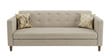 Kosmo Carlos 3 Seater Sofa In Beige Color Kosmo Carlos 3 Seater Sofa In Beige Color