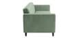 Kosmo Carlos 3 Seater Sofa In Green Color Kosmo Carlos 3 Seater Sofa In Green Color