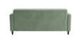 Kosmo Carlos 3 Seater Sofa In Green Color Kosmo Carlos 3 Seater Sofa In Green Color