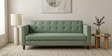 Kosmo Carlos 3 Seater Sofa In Green Color Kosmo Carlos 3 Seater Sofa In Green Color