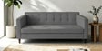 Kosmo Carlos 3 Seater Sofa In Grey Color Kosmo Carlos 3 Seater Sofa In Grey Color