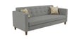 Kosmo Carlos 3 Seater Sofa In Grey Color Kosmo Carlos 3 Seater Sofa In Grey Color