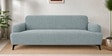Kosmo Datsun 3 Seater Sofa In Pastel Blue Colour Kosmo Datsun 3 Seater Sofa In Pastel Blue Colour