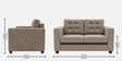 Kosmo Montessa 2 Seater Sofa In Beige Color Kosmo Montessa 2 Seater Sofa In Beige Color
