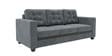 Kosmo Montessa 3 Seater Sofa In Grey Color
