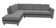 Kosmo Montessa RHS Sofa In Grey Color