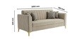 Kosmo Zenith 3 Seater Sofa In Beige Color