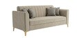 Kosmo Zenith 3 Seater Sofa In Beige Color
